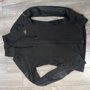 Adidas Women's Black Climalite Zip Up Sports Jacket XS